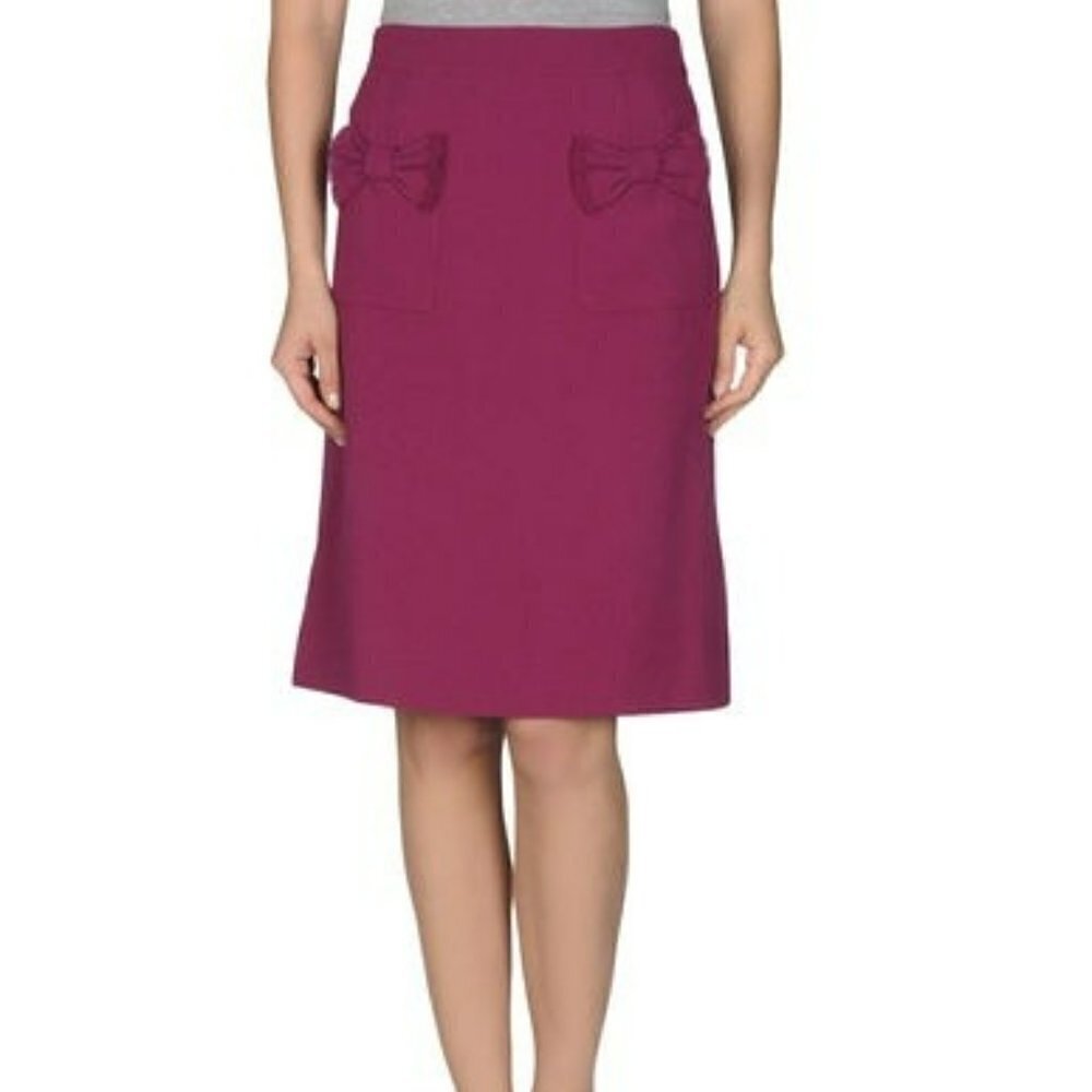 Marc Jacobs Bow Skirt in Pink